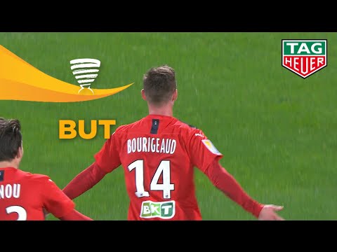 But Benjamin BOURIGEAUD (27')/Amiens SC - Stade Rennais FC (3-2) (1/8 de finale)(ASC-SRFC)/ 2019-20
