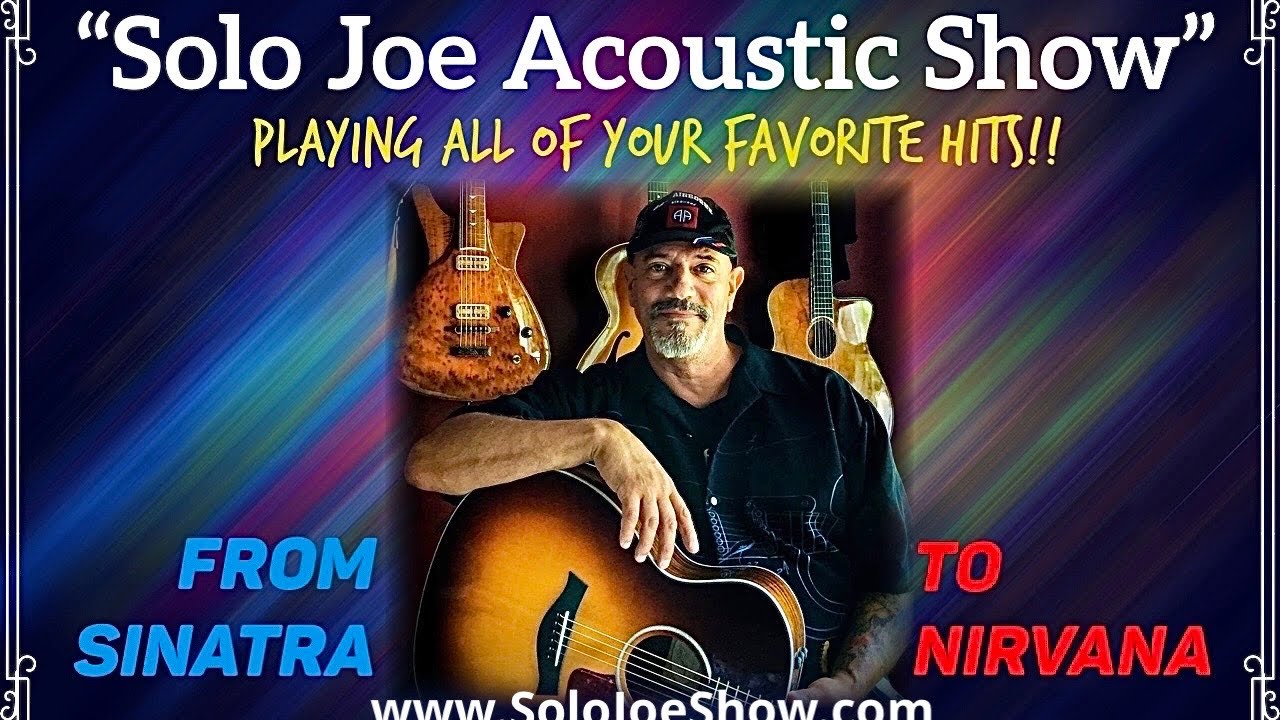 Promotional video thumbnail 1 for Solo Joe Acoustic Show