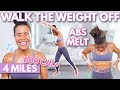 4 MILE SWEATY & INTENSE Belly Fat Walking Workout