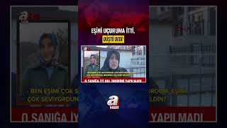EŞİNİ UÇURUMA İTTİ, DÜŞTÜ DEDİ! #HABER