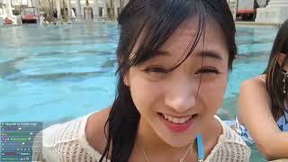 Jinnytty Bikini Nip Slip Twitch LIVE Stream #jinnytty #twtich