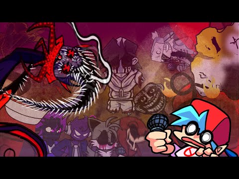 FNF' Starecrown - Body Inversion, but every turn, another character sings it.