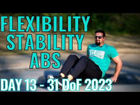 Stability, Abs & Flexibility - Day 13 - 31 Days of Fitness Series