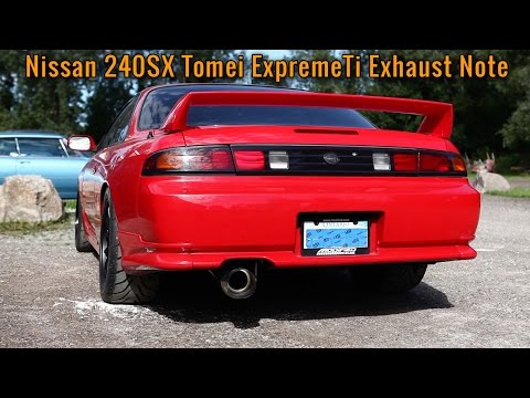 Tomei ExpremeTi Exhaust Sound Video Nissan S14 240SX - Project GripS14