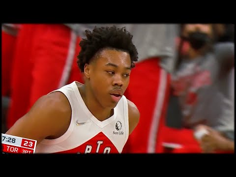 Scottie Barnes DROPS in the 3-Pointer