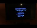 Closing To Star Wars Episode 1 The Phantom Menace 2011 Blu Ray Rated PG