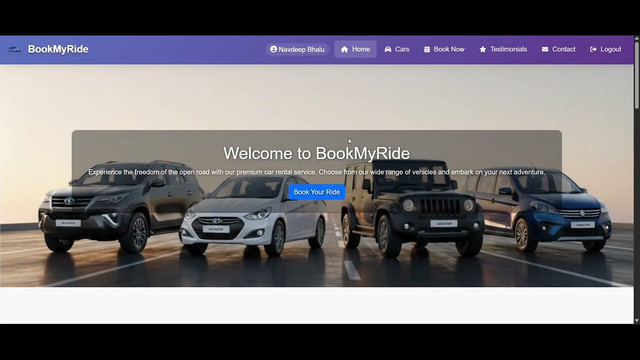👨‍💻BookMyRide – Car Rental Management System using PHP & MySQL#webdevelopment #fullstackproject