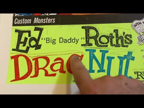 RAT FINK video #18 Drag Nut print