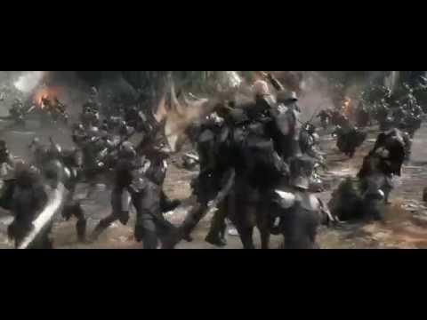 The Hobbit: The Battle of the Five Armies - Extended Edition - Dain and Thranduil in Battle
