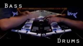 Korg NanoPad Drumming + Bass Playing : Amnesty - "Trouble Will Remain"