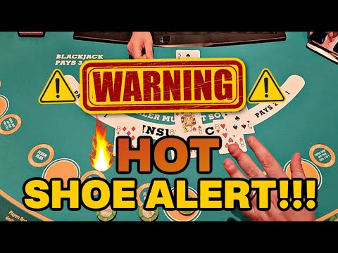 Blackjack???? HOT Shoe For the Win!! • Las Vegas 2022