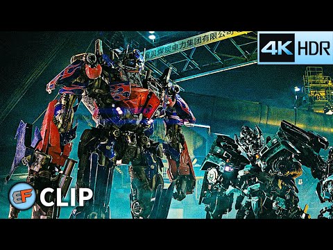 Shanghai Battle - Opening Scene | Transformers Revenge of the Fallen (2009) 4K HDR Movie Clip