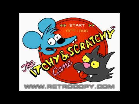 The Itchy & Scratchy Game Megadrive