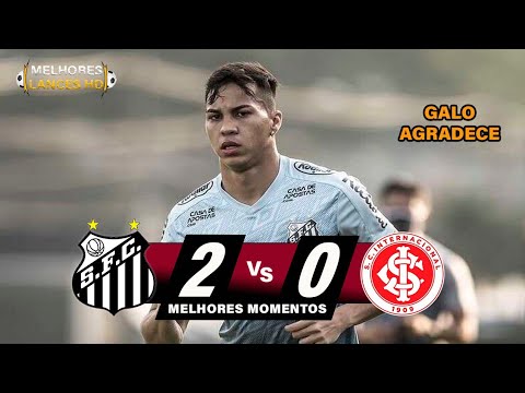 Santos 2 X 0 Internacional | BAILE DO PEIXE! | Melhores Momentos | HD 14/11/2020