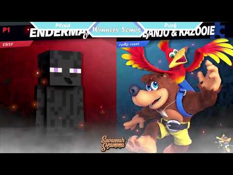 Savannah Slamma 76 WINNERS SEMIS - Plaid (Steve) Vs. Pork (Banjo) SSBU Tournament