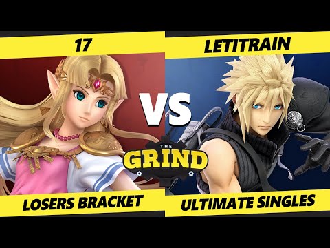 The Grind 165 Losers Bracket - 17 (Zelda) Vs. LetItRain (Sora) Smash Ultimate - SSBU