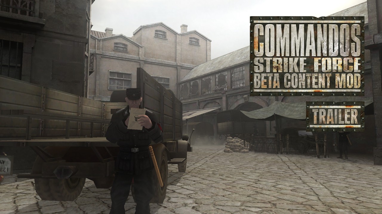Commandos: Strike Force: Beta Content Mod. Release Trailer