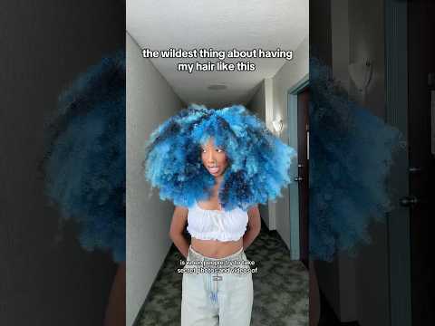 having my hair like this attracts some strange experiences #hairvideos #hairvideo #colorfulhair