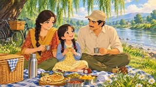 Download lagu 🌿A Cozy Family Picnic by the Riverside | Homemade Food, Flowing Water & Peaceful Family Moments | mp3