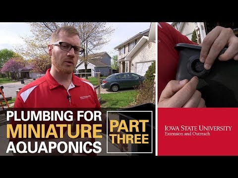 Aquaponics, Part 7: Plumbing for Miniature Aquaponics (Part 3)