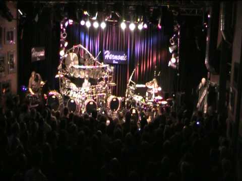 Bozzio, Holdsworth, Mastelotto, Levin in the " Harmonie " ( Bonn )