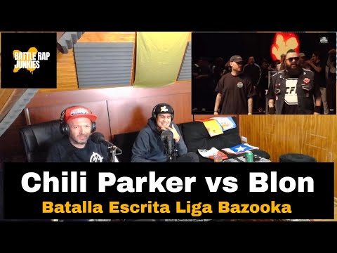 ¡EL PATIO DE CHILI PARKER! - Chili Parker vs Blon Batalla Escrita Liga Bazooka Reacción / Análisis