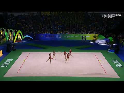BRAZIL group 3 BALLS/2 HOOPS 28,85 - Apparatus Final - WCh Rio 2025