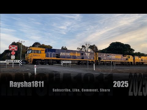 3XM4 - NR17-NR15-NR113-NR107 (PacNat steel) Inverleigh - Australian Trains by Raysha1811