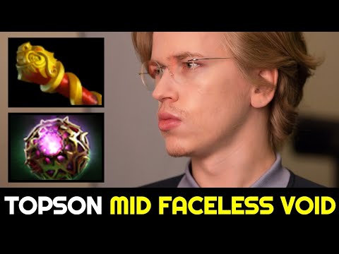 T1.TOPSON MID Faceless Void Arcana — 1070 XPM Octarine Core Build 7.32b Dota 2