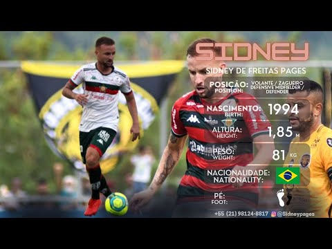 Sidney - Volante / Zagueiro (Defensive Midfielder - Defender)
