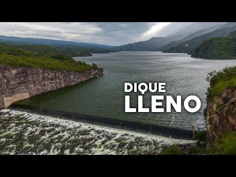 Las Pirquitas Dam at its maximum capacity (February 2022)