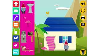 House Activity for Kids - Create Your Own House Scene Online with ABCya