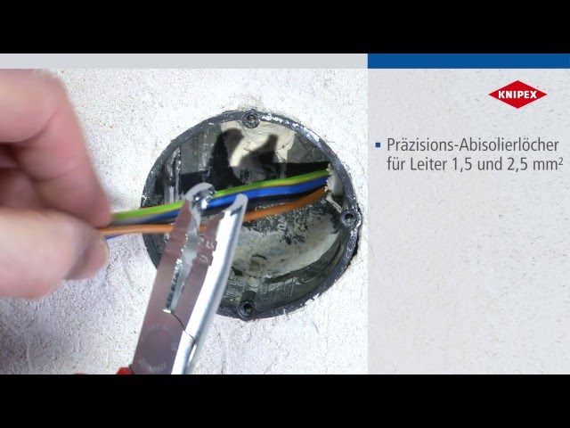 Video Teaser für KNIPEX Abmantelungszange