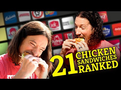 21 Chicken Sandwiches In 1 Day: The Ultimate Tier List Ranking