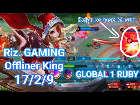 Ruby kill 17/2/9 - Top Global Ruby Mobile Legends - No 1 Ruby Offline The best