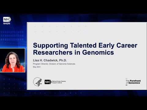 CONCEPT CLEARANCE – Supporting Talented Early Career Researchers in Genomics (RFA) – Lisa Chadwick