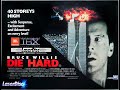 Die Hard Theatrical Mix Laserdisc AC 3 Six Track DOLBY STEREO THX Sound System