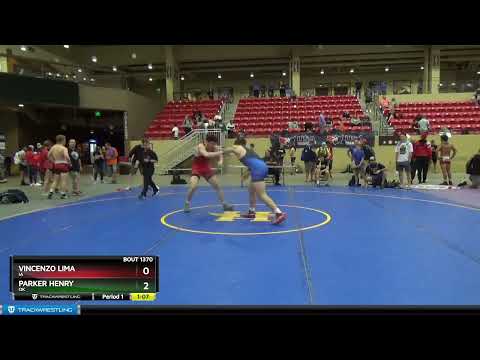 195 Lbs 5th Place Match - Vincenzo Lima, IA Vs Parker Henry, OK E602