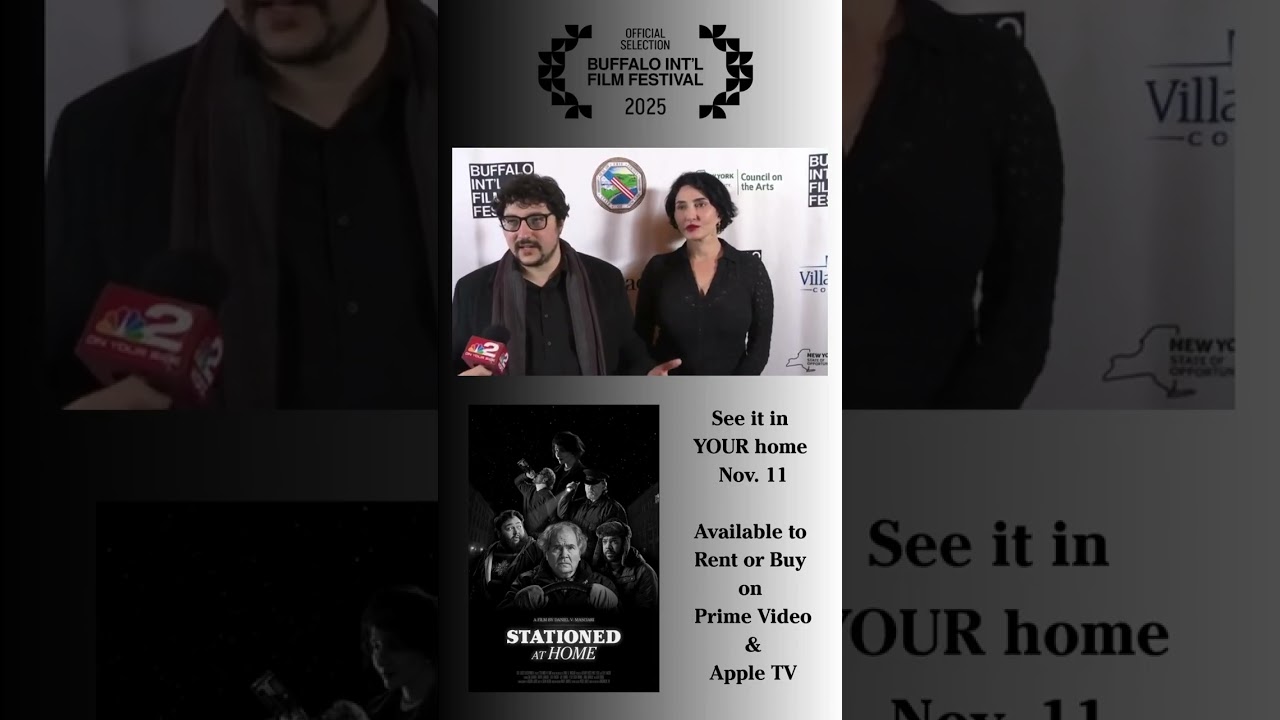 WGRZ (CBS) Covered STATIONED AT HOME at the Buffalo International Film Festival (10/14/25)