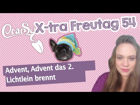 Der CraSy X-Tra Freutag 54 - Teil 2 vom Socken-Kal und meine Pflanzen