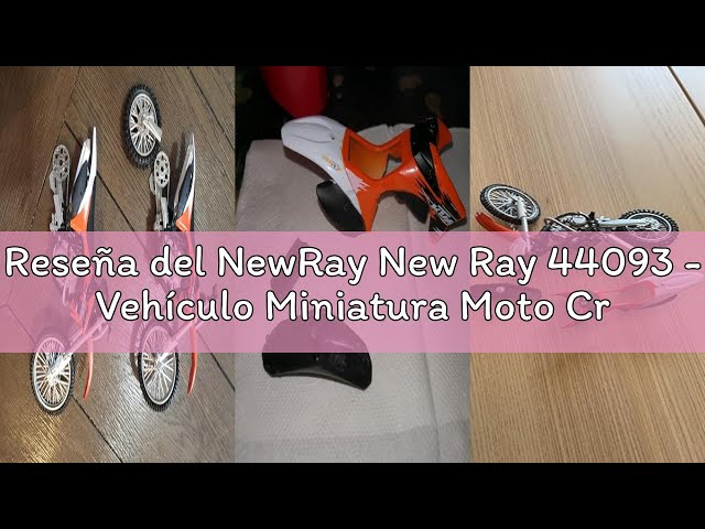 Vídeo relacionado con New Ray 44093 - Vehículo Miniatura Moto Cross KTM 350 SX-F