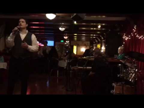 Dan Russo sings live at Barone's Famous Italian Restaurant