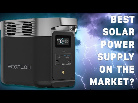 Ecoflow Delta 2 Max power supply REVIEW - Homesteading camping off grid and tailgating must have