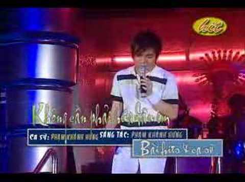 Phạm Khánh Hưng - KHÔNG CẦN PHẢI HỨA ĐÂU EM