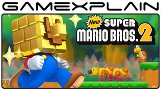 New Super Mario Bros. 2 - Gold Block Power-Up: Castle, Underwater, and Forest Footage