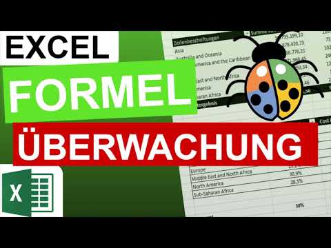 Excel Formel Spuren anzeigen