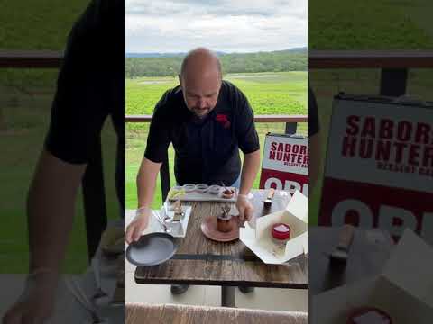 Sabor Dessert Bar - Lychee & Crown plate up