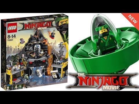 LEGO NINJAGO Movie Official 2018 Sets Images! SPINNERS & SETS!
