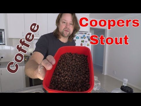 Coopers Stout with coffee