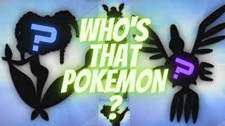 HARDEST WHO'S THAT POKÉMON FROM POKÉMON - XYZ